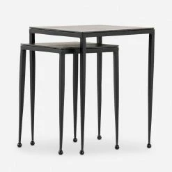 Lulu And Georgia Furniture Soares Nesting Side Tables (Set Of 2)