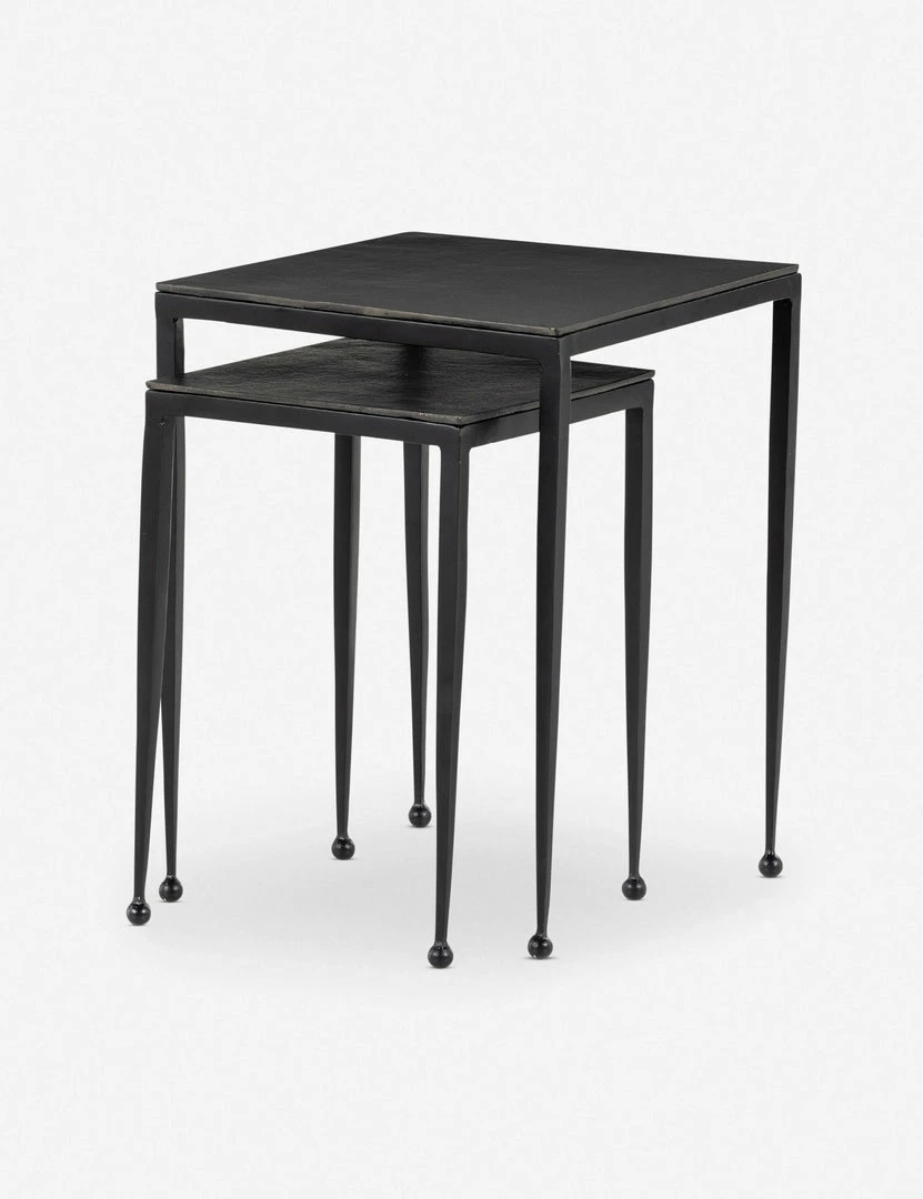 Lulu And Georgia Furniture Soares Nesting Side Tables (Set Of 2)