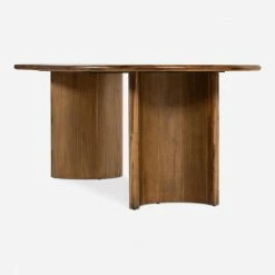 Lulu And Georgia Gilda Oval Dining Table Earth Tones