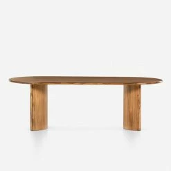 Lulu And Georgia Gilda Oval Dining Table Earth Tones