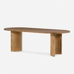 Lulu And Georgia Gilda Oval Dining Table Earth Tones