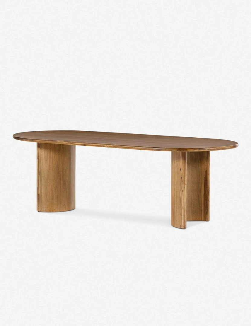 Lulu And Georgia Gilda Oval Dining Table Earth Tones