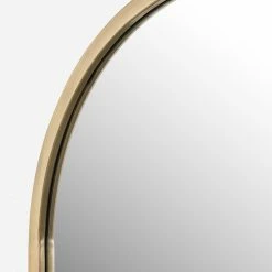 Lulu And Georgia Michelle Floor Mirror Curved + Rounded