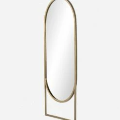 Lulu And Georgia Michelle Floor Mirror Curved + Rounded