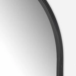 Lulu And Georgia Michelle Floor Mirror Curved + Rounded