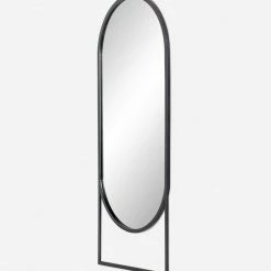 Lulu And Georgia Michelle Floor Mirror Curved + Rounded