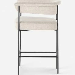 Lulu And Georgia Kyleigh Counter Stool Curved + Rounded