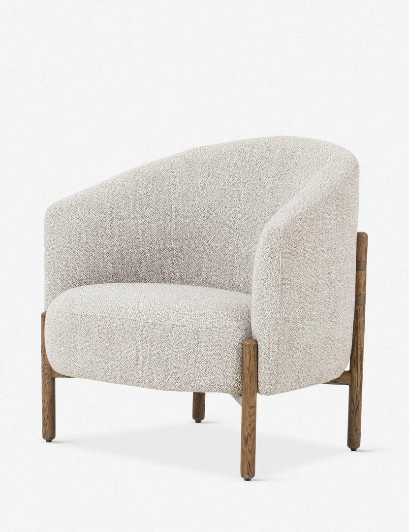 Lulu And Georgia Curved + Rounded Isak Accent Chair