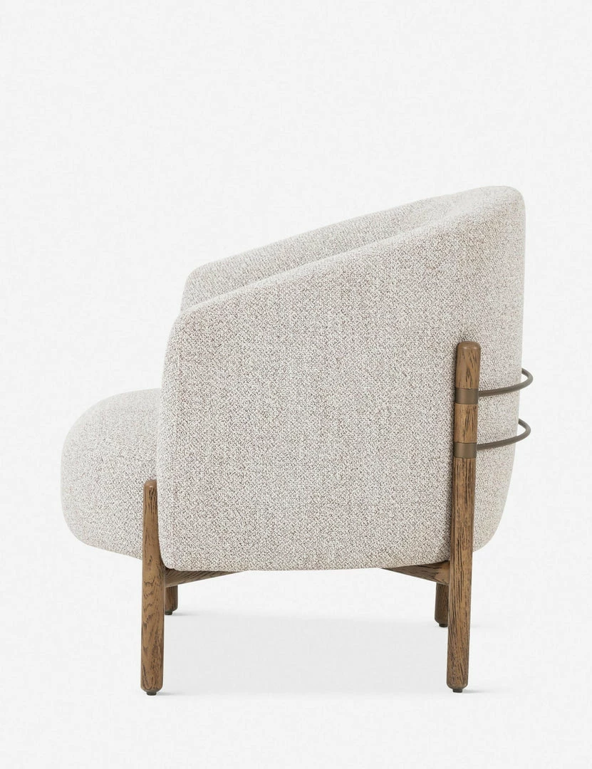 Lulu And Georgia Curved + Rounded Isak Accent Chair