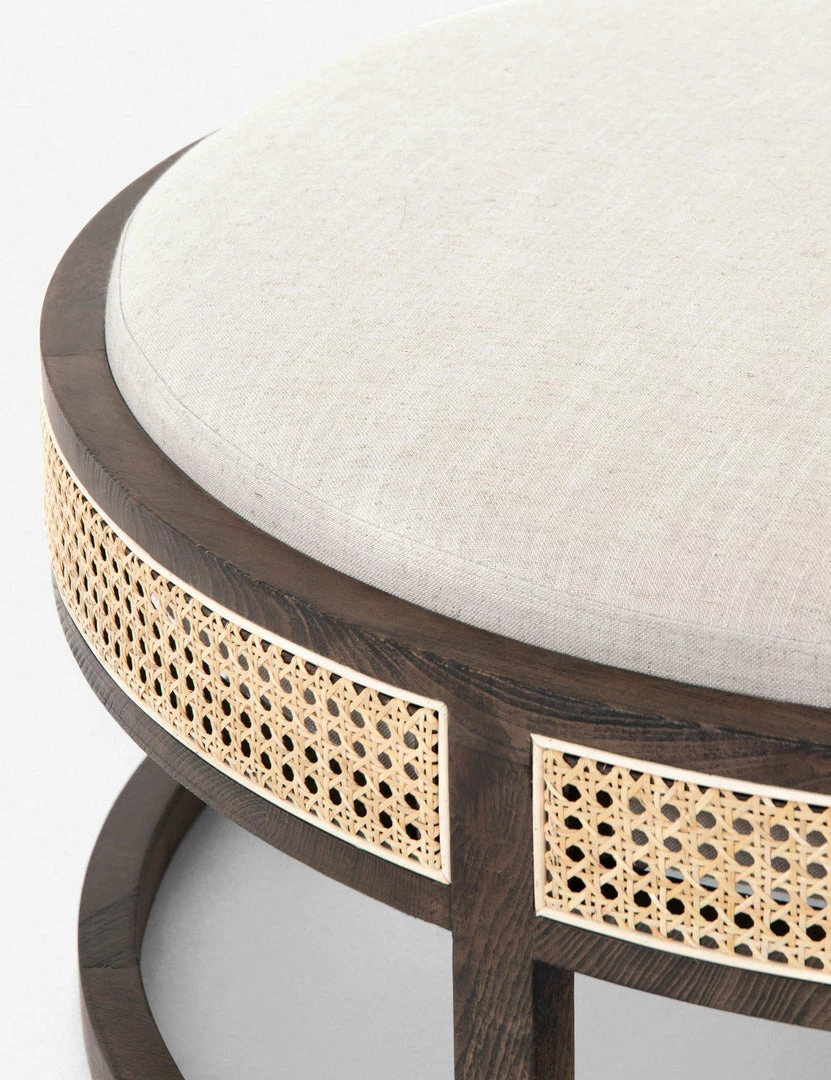 Lulu And Georgia Furniture Lindsay Round Ottoman