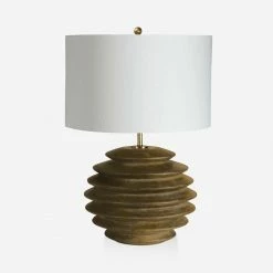 Lulu And Georgia Lighting Regina Andrew Accordion Round Table Lamp