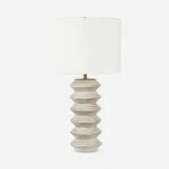 Lulu And Georgia Organic Harmony Collection Nova Wood Table Lamp By Regina Andrew