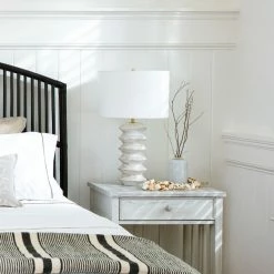 Lulu And Georgia Organic Harmony Collection Nova Wood Table Lamp By Regina Andrew