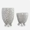 Lulu And Georgia Curved + Rounded Deanne Vases (Set Of 2)