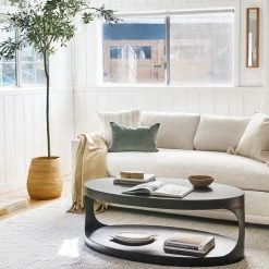 Lulu And Georgia Leigha Oval Coffee Table