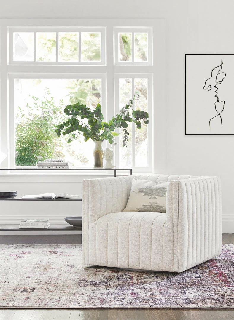 Lulu And Georgia Roz Swivel Chair