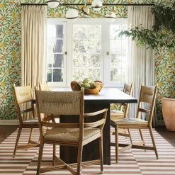 Lulu And Georgia Morris & Co. Kelmscott Rush Indoor / Outdoor Dining Chair Outdoor Collection