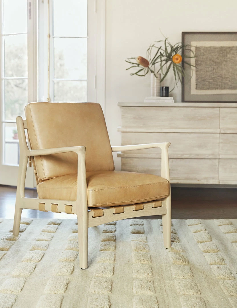 Lulu And Georgia Kenneth Leather Chair Furniture