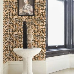 Lulu And Georgia Hex Wallpaper By Kelly Wearstler New