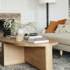 Lulu And Georgia Noora Oval Coffee Table Furniture