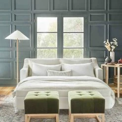 Lulu And Georgia Furniture Coniston Linen Sleeper Sofa By Ginny Macdonald