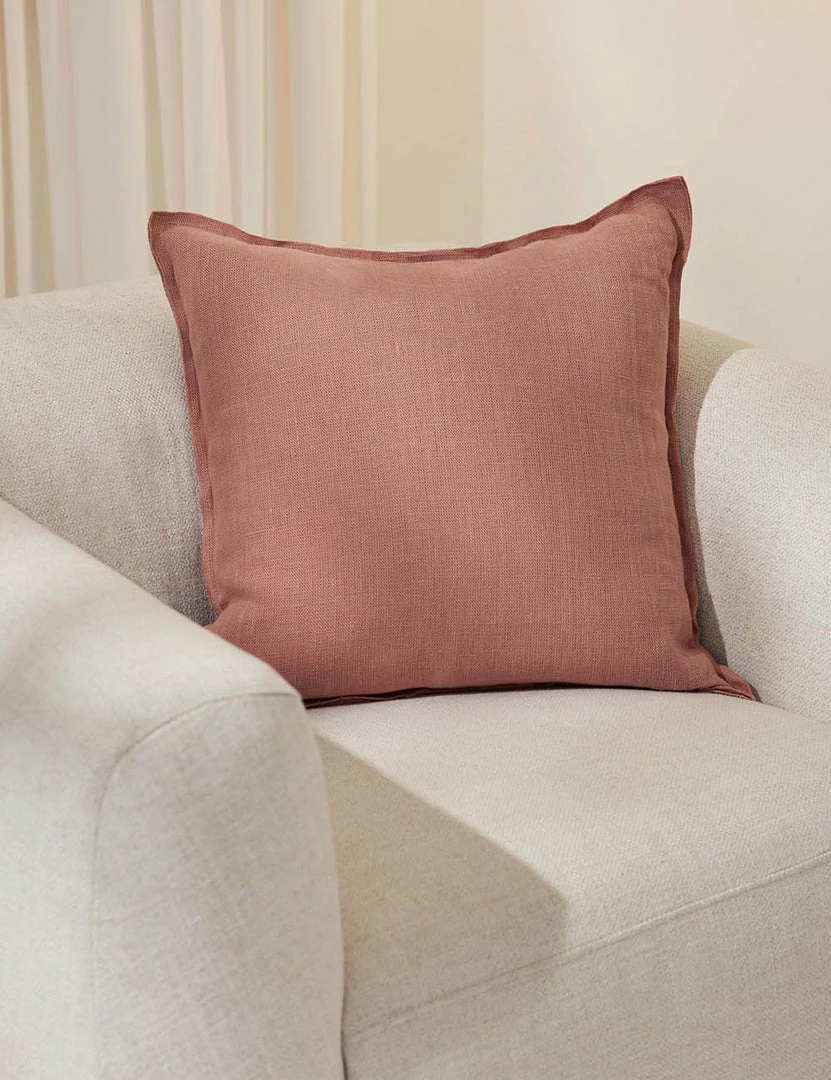 Lulu And Georgia Muted Pastels Arlo Linen Pillow