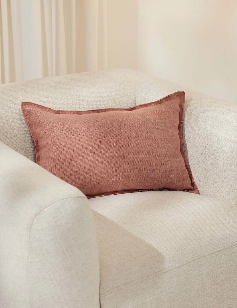 Lulu And Georgia Muted Pastels Arlo Linen Pillow