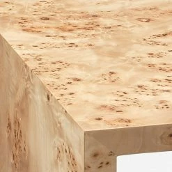 Lulu And Georgia Raisa Burl Wood Nesting Side Tables (Set Of 2)