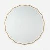 Lulu And Georgia Regina Andrew Candice Round Mirror Curved + Rounded
