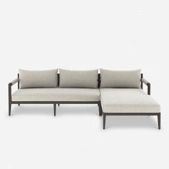 Lulu And Georgia Cadenza Indoor / Outdoor Metal Sectional Sofa New