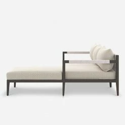 Lulu And Georgia Cadenza Indoor / Outdoor Metal Sectional Sofa New