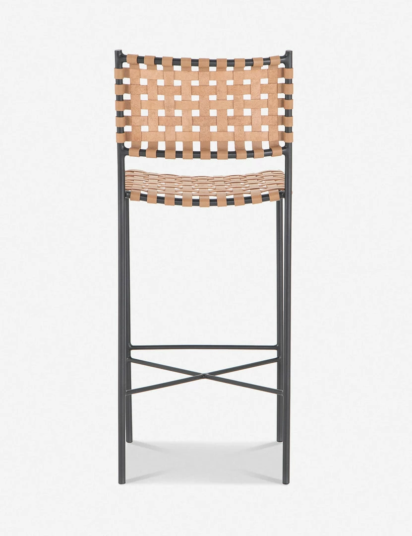 Lulu And Georgia New Daniel Leather Bar And Counter Stool