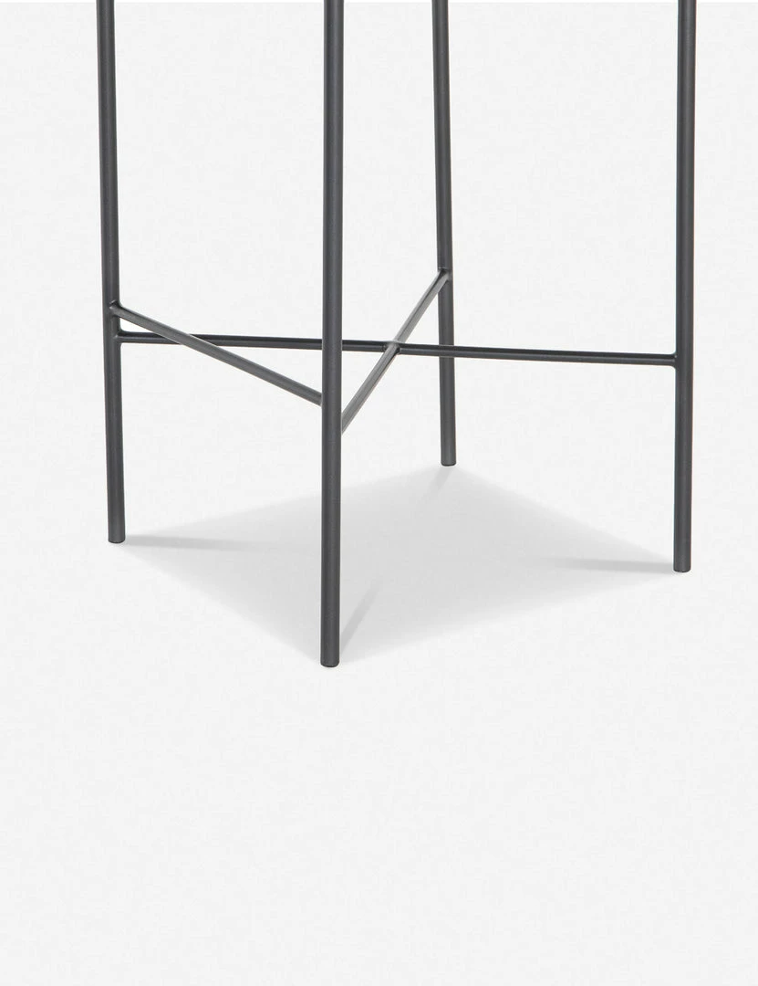 Lulu And Georgia New Daniel Leather Bar And Counter Stool