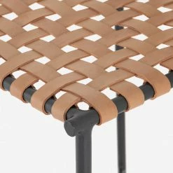 Lulu And Georgia New Daniel Leather Bar And Counter Stool