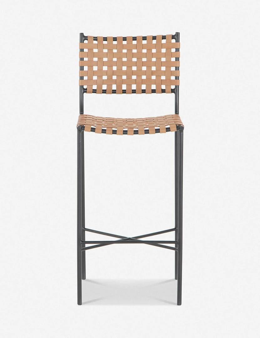 Lulu And Georgia New Daniel Leather Bar And Counter Stool