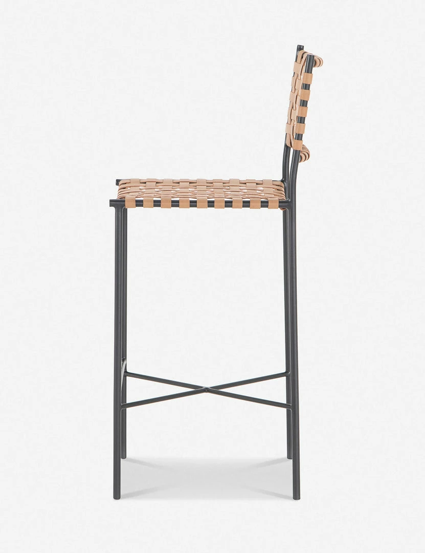 Lulu And Georgia New Daniel Leather Bar And Counter Stool