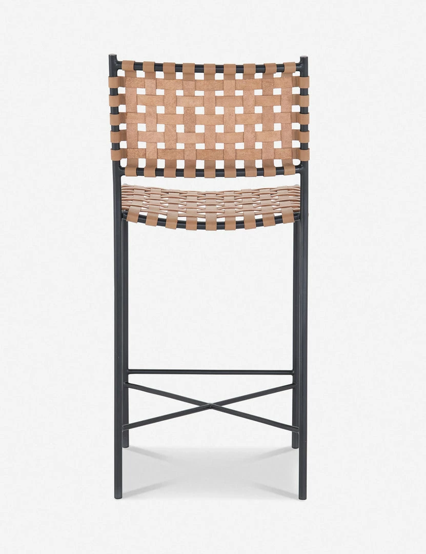 Lulu And Georgia New Daniel Leather Bar And Counter Stool