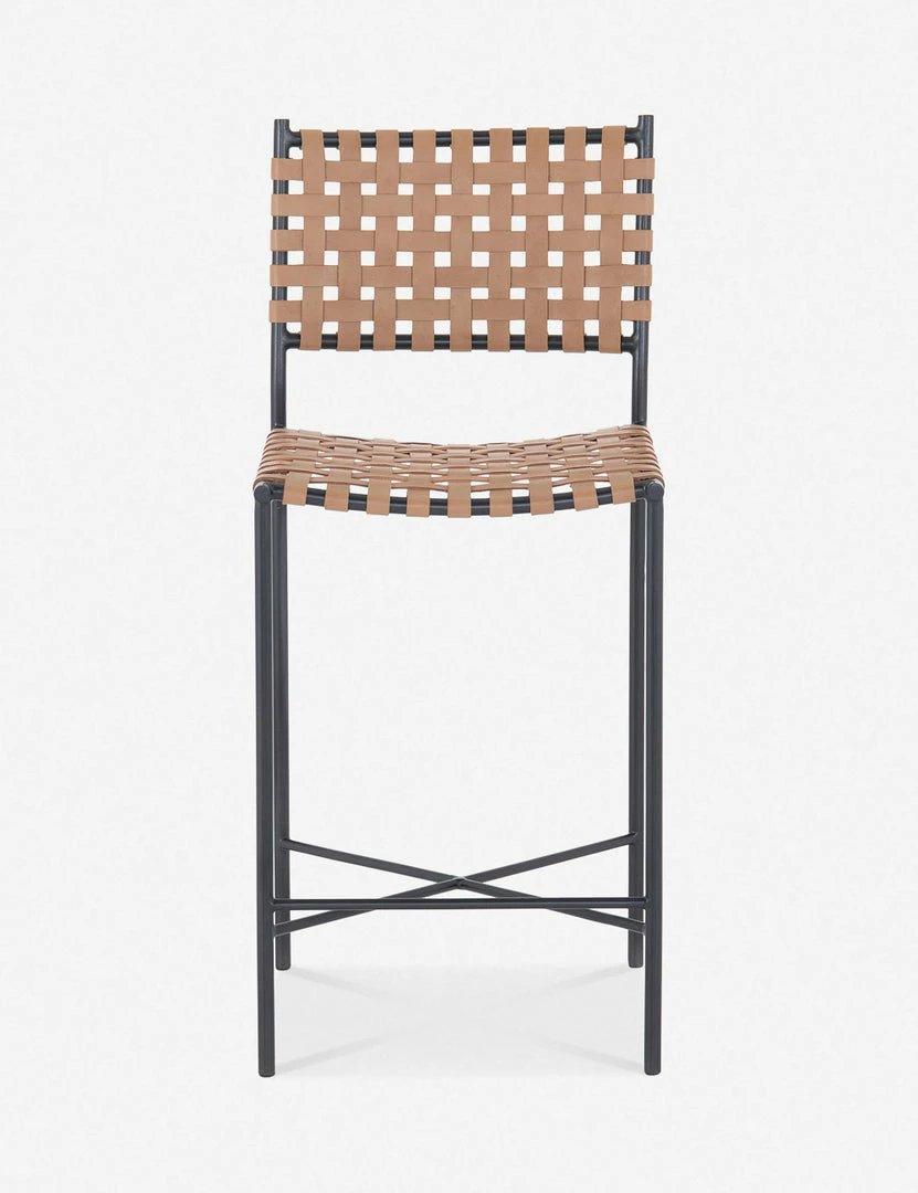 Lulu And Georgia New Daniel Leather Bar And Counter Stool