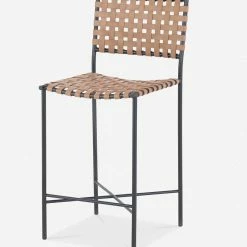 Lulu And Georgia New Daniel Leather Bar And Counter Stool