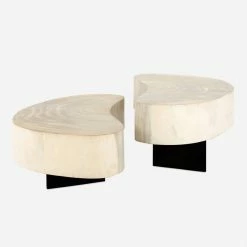 Lulu And Georgia Sculptural Finley Coffee Table Set