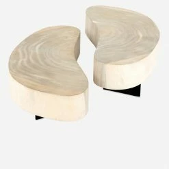 Lulu And Georgia Sculptural Finley Coffee Table Set