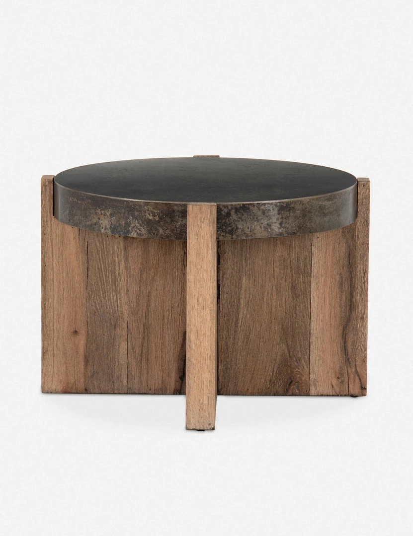 Lulu And Georgia Irminie Side Table Curved + Rounded