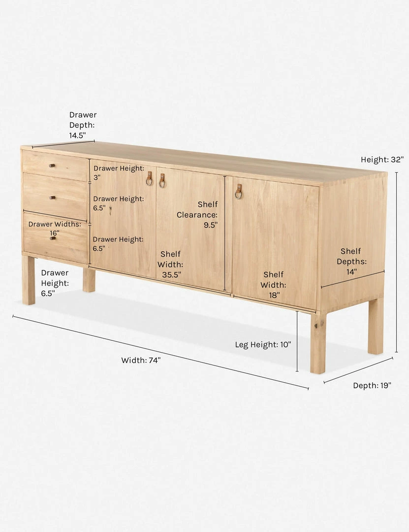 Lulu And Georgia Furniture Beckett Sideboard