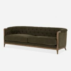 Lulu And Georgia Giroud Sofa Mossy Greens