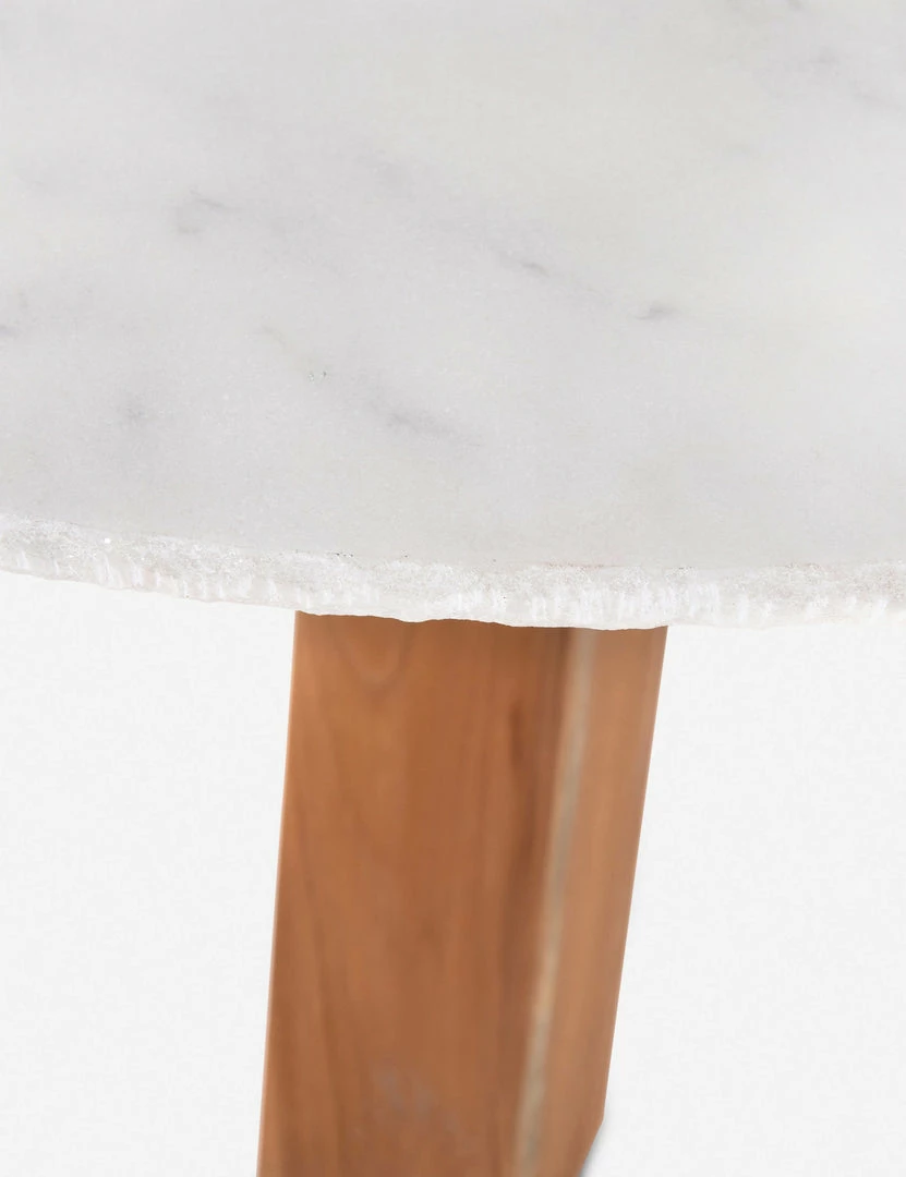 Lulu And Georgia Catanzaro Indoor / Outdoor Round Dining Table Outdoor Collection