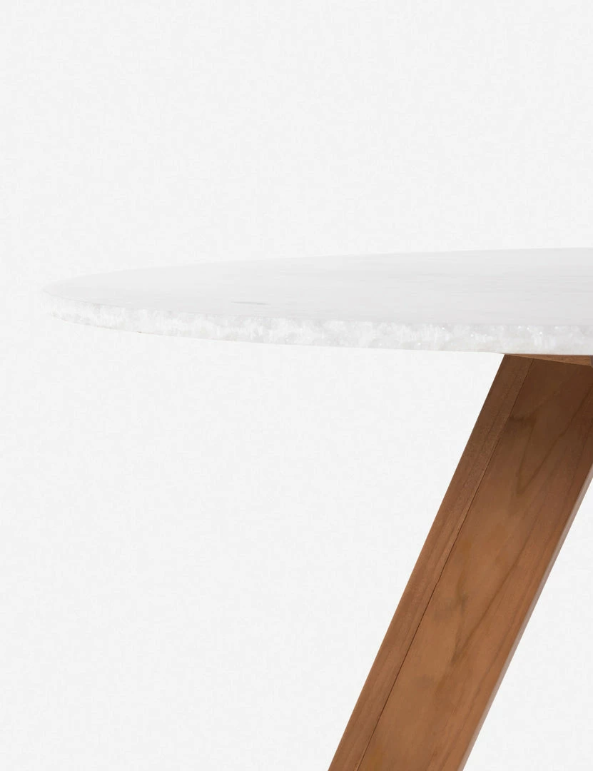 Lulu And Georgia Catanzaro Indoor / Outdoor Round Dining Table Outdoor Collection