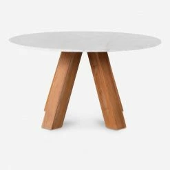 Lulu And Georgia Catanzaro Indoor / Outdoor Round Dining Table Outdoor Collection