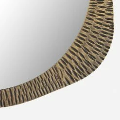 Lulu And Georgia Theron Round Mirror