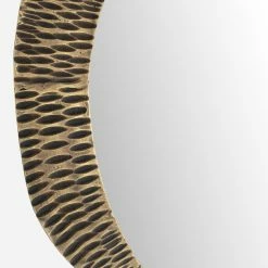 Lulu And Georgia Theron Round Mirror