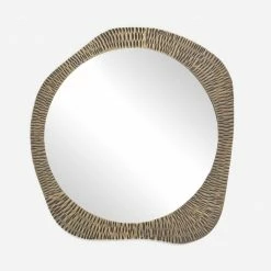 Lulu And Georgia Theron Round Mirror